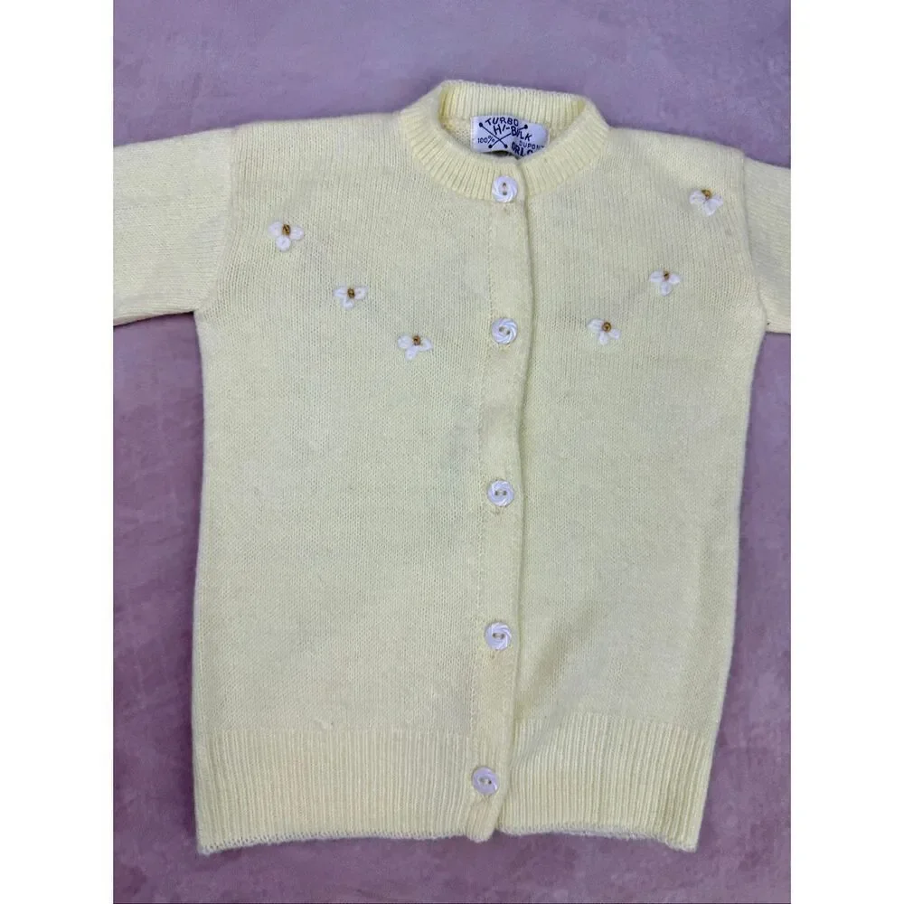 Vintage girls sweater